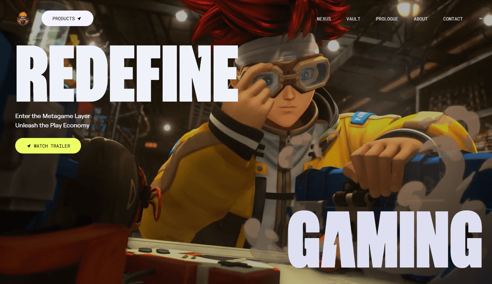 Gaming Website Concept